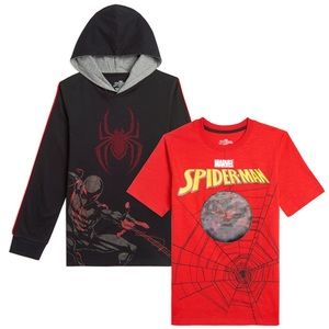 Marvel Licensed Boys' Spiderman 2pk T-Shirt